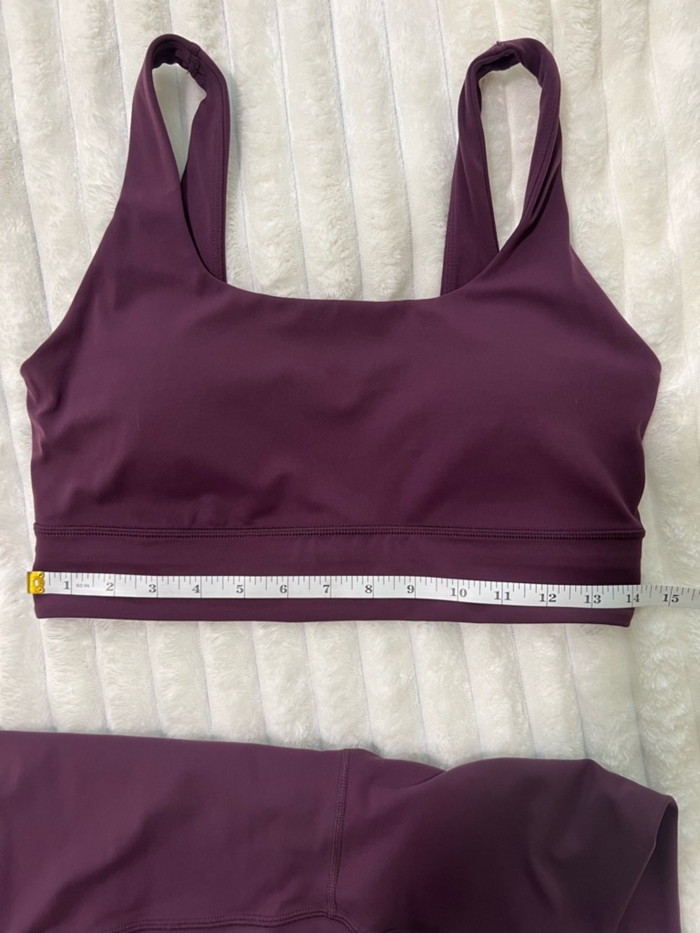 🔥 CRZ YOGA Butterluxe Matching Set | Medium | Deep Purple | Sculpting & Soft 🔥 - Picture 3 of 8